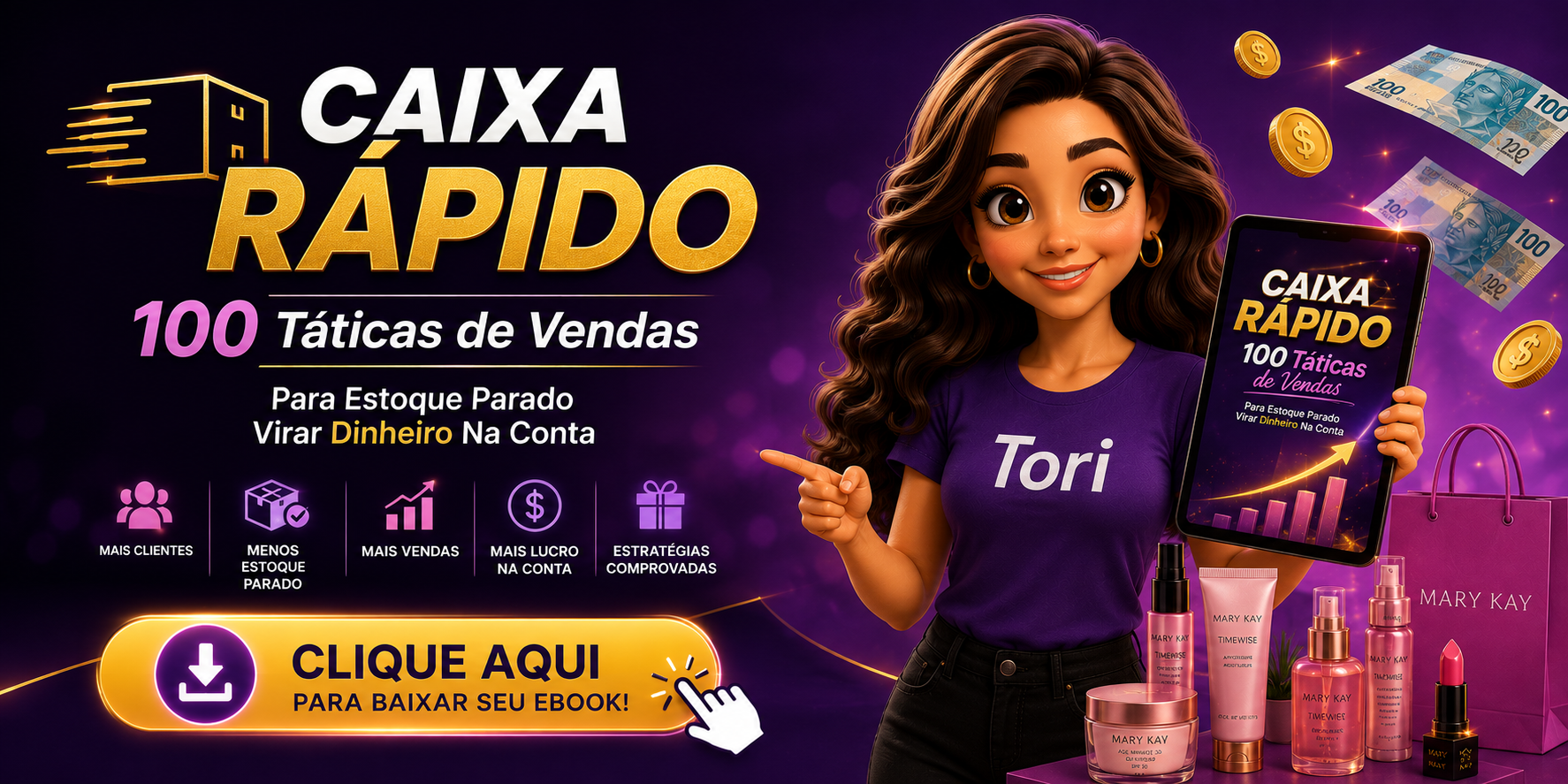 E-book 100 Táticas de Vendas