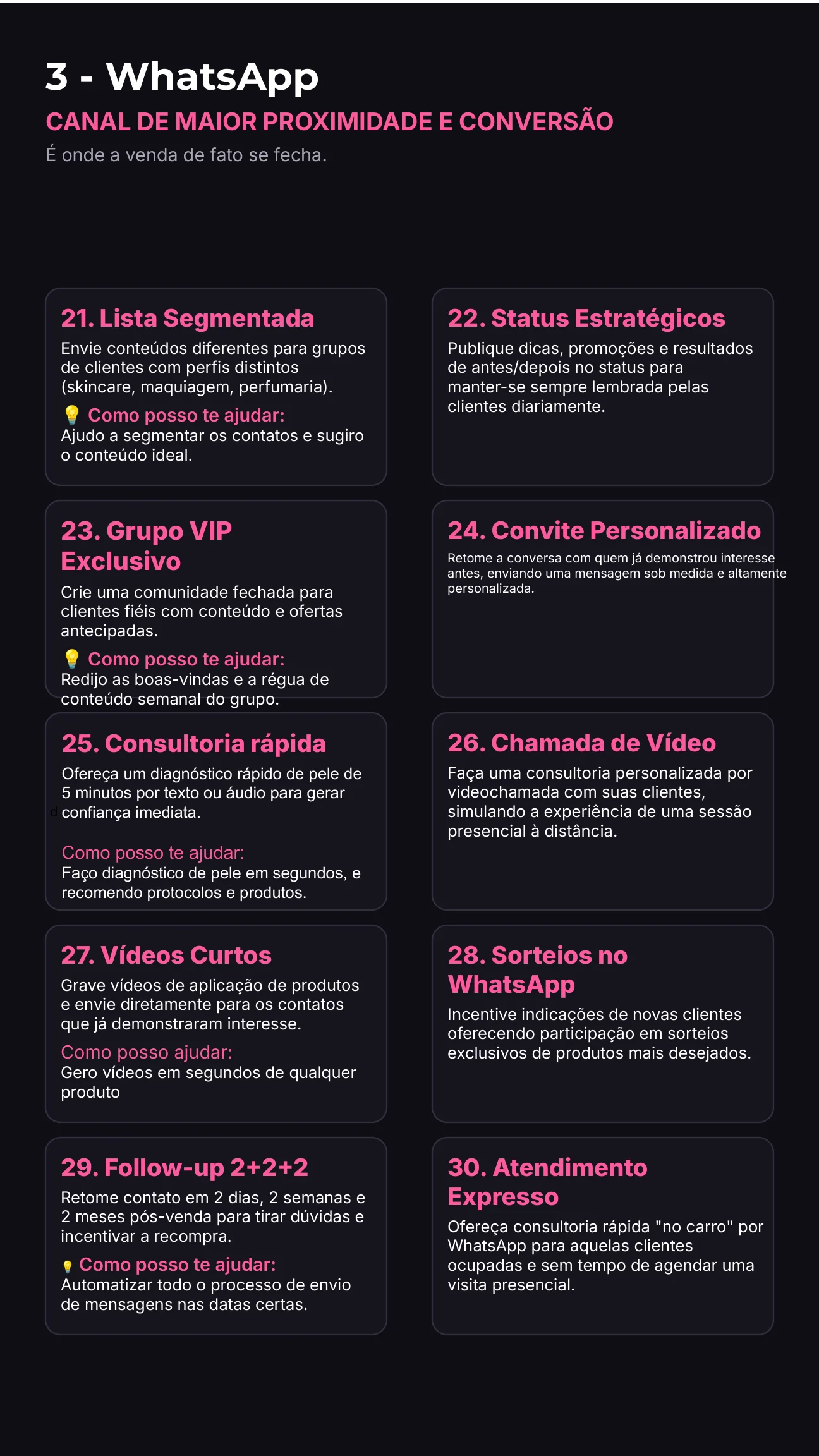Página de WhatsApp